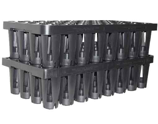 700X350 Ellepot Airtray 32 Cell Stacked