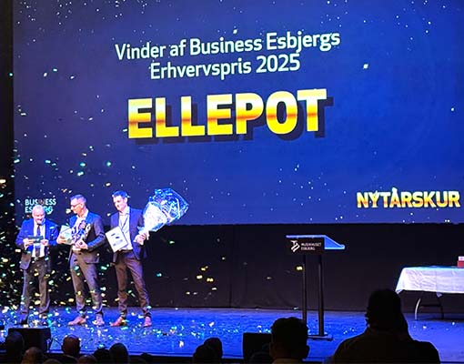 Ellepot A/S vinder Erhvervsprisen 2025