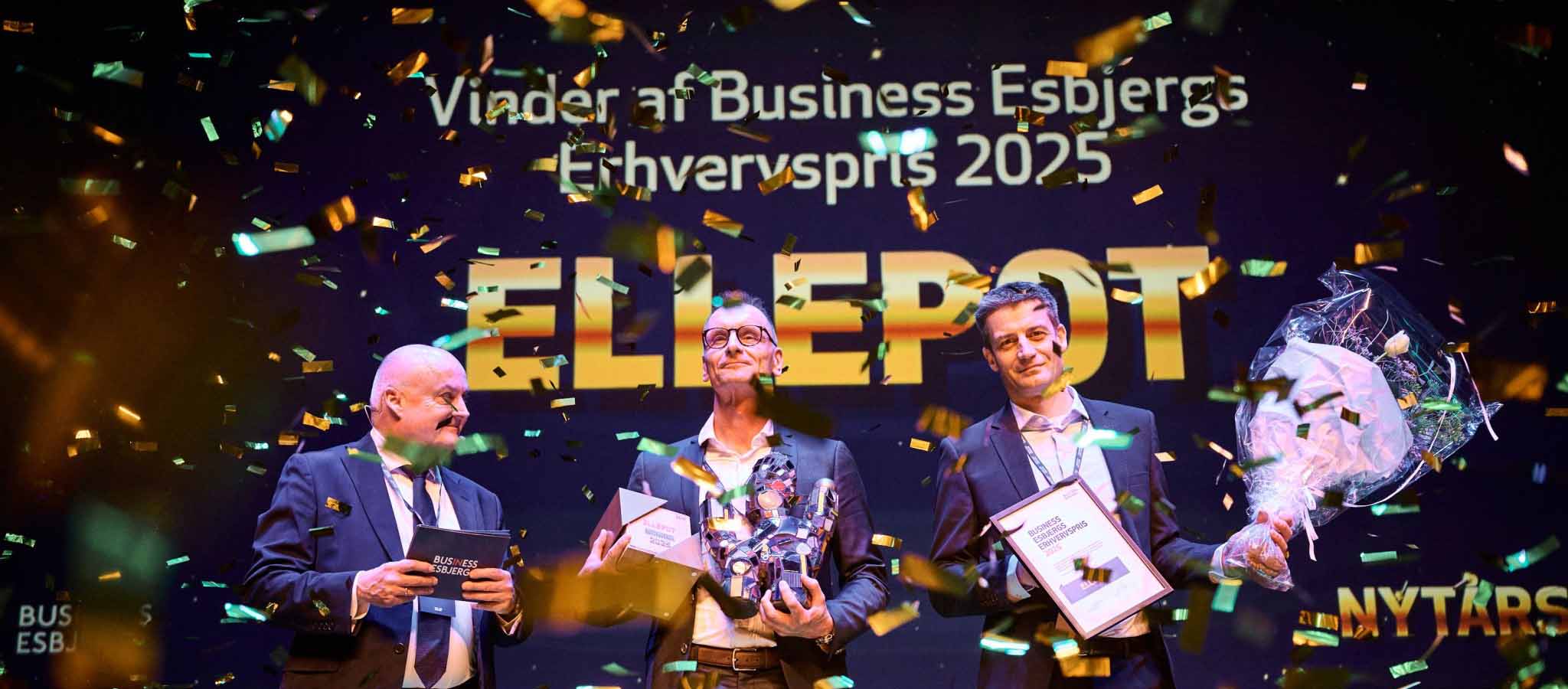 Ellepot A/S vinder Erhvervsprisen, Lars Steen Pedersen, CEO, Ellepot.
