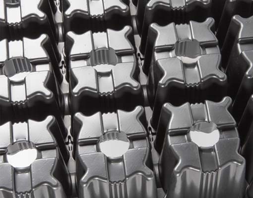 es70024 Ellepot tray air circulation throughout the cell during root development to promote air root pruning and the development of secondary and tertiary roots